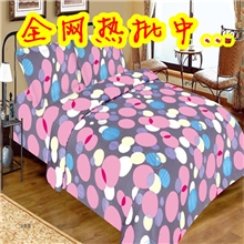 厂家批发加厚钻石绒床品家纺布料涤棉印花化纤磨毛面料