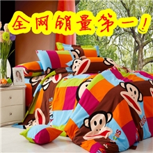 【企业集采】大嘴猴全棉床品面料纯棉加密斜纹家纺布料全棉面料