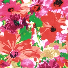 供应全棉贡缎数码印花面料