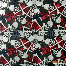 [义乌]专业生产（40CM-80CM）血色骷髅花纹热转移印花纸、转印纸