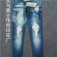 打底裤热转印花纸