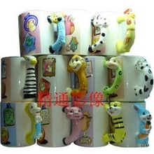 热转印耗材批发生肖杯批发12生肖涂层杯批发动物杯