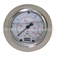 63表圆冲液耐震压力表，高性价比，进口品质