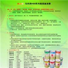 厂家直供塑料油墨、高遮盖耐冲压塑胶油墨