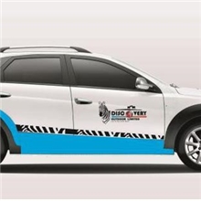 车身广告贴、汽车车身丝网印刷