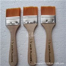 批发优质尼龙毛刷油画板刷尼龙板刷尼龙刷毛刷油漆刷