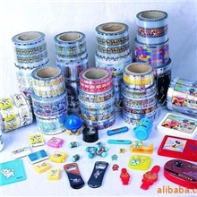 供应各种材质热转印膜/亮银花膜/珠光花膜/镭射花膜