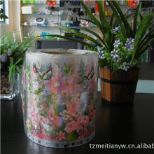 暖水瓶表面印花图案，镭射烫印花膜