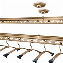 爱克思阳台升降晾衣架电泳工艺7002手摇晾衣架衣架批发