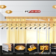 全铝材升降衣晾架晾衣架阳台衣架室内晒衣架双杆晾衣架