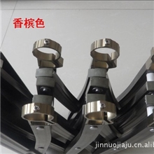 香槟色全铝材推拉晾衣架伸缩衣架户外推拉晾衣架