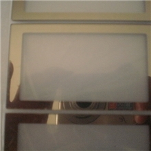 供应1MM厚中间挖空加硬耐磨防刮花环保PC镜片