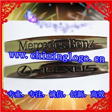 【精品一号】高档汽车脚垫标牌奔驰脚垫铭牌金属汽车标牌