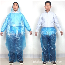 厂家成人一次性套装雨衣雨裤特厚一次性分体雨衣厂雨披时尚