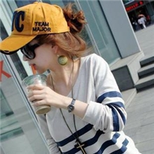 棒球帽批发版字母贴布NYC棒球帽潮人情侣休闲韩版春夏季鸭舌帽子