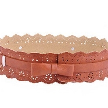 腰带批发2012女式新款夏镂空花装饰宽腰带韩版皮带/腰带