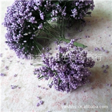 供应批发礼品装饰喜糖盒配件纸花包装韭菜花满天星薰衣草