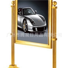 酒店指示牌系列英式双脚直立指示牌大堂迎宾牌钛金指示牌