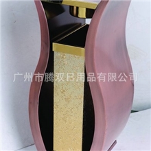 批发酒店用品玫瑰金新概念烟灰桶钛金烟灰桶大堂公共果皮桶