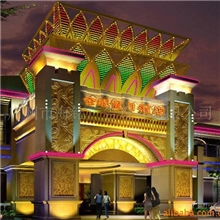 提供LED灯光装饰工程吸塑字穿孔字烤漆字安装制作<小量批发>