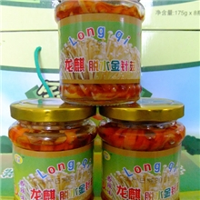 可定做加工各类鲜美香辣金针菇