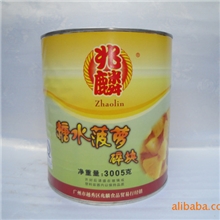 《兆麟》&mdash;&mdash;糖水菠萝碎罐头&mdash;&mdash;天然食品