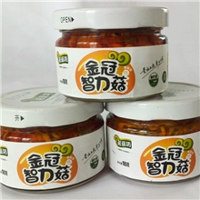 茗菇坊180g瓶装香辣智力菇