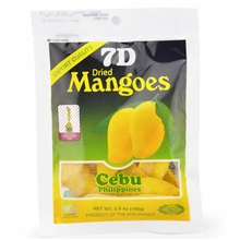 进口食品菲律宾特产7D芒果干100g20包起批热销7D最低销售