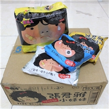 台湾零食维力张君雅小妹妹捏碎面30包/箱批发