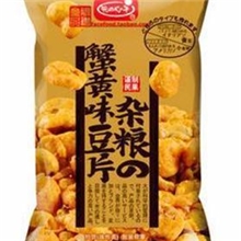 甘源蟹黄蚕豆花心子蟹黄豆瓣包装坚果5000g散装称重小吃