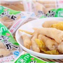 四川特产重庆有友迷你小包山椒泡椒凤爪10斤/箱