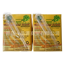 批发供应韩国饮品原装三育香蕉味豆奶香蕉牛奶200ml