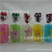 韩国糖果批发桶装迷你星星糖瓶装糖果儿童食品学生喜爱糖果