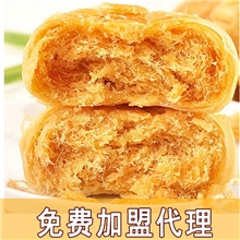 金丝肉松饼超美味零食食品特产传统糕点厂家生产批发代发供应