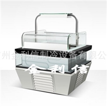 开放式带灯箱三文治柜敞开式三明治展示柜