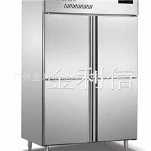 供应全不锈钢四门厨房冷柜酒店设备冰柜