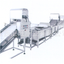 厂家直销净菜生产线切菜机洗菜机机械一套设备