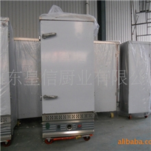 生产单门100人燃气蒸饭柜，6盘天然气液化气蒸饭车，食堂设备