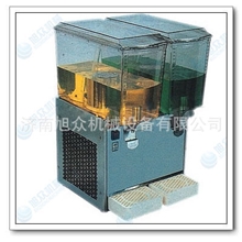 全自动双缸单冷冷饮机山东冷饮设备果汁机单制冷双缸饮料机