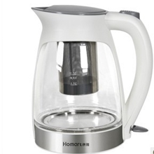 康雅耐热玻璃电热水壶不锈钢滤网泡茶壶电动断电烧水壶JK-103A