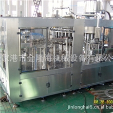 供应RCGF24-24-8三合一热灌装果汁生产设备。茶饮料灌装生产线。