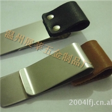 专业生产不锈钢纯铜笔记本笔夹