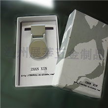 供应金属合金不锈钢钱夹票夹(图)