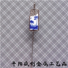 新款陶瓷书签可提供logo定制书友的好伙伴精致镀镍