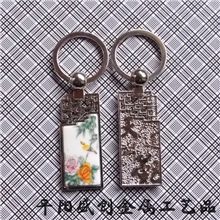 新奇特钥匙扣新款热销中陶瓷钥匙扣大量出货中国风钥匙扣
