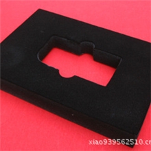 供应eva植绒,eva贴黑色绒布,eva内包装盒,eva植绒内托,达明辉eva