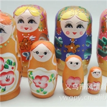 供应俄罗斯娃娃，俄罗斯套娃，木质套娃，旅游工艺品
