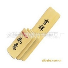 批发工艺品,卡通竹制快板,儿童竹制打击乐器,戏曲用品(4片)