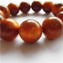 厂家直销正宗天然印尼帝王血龙木精品佛珠手串1.8cm*13颗