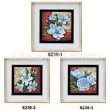 家居饰品壁挂装饰画工艺画批发蓝色之恋62391-3系列